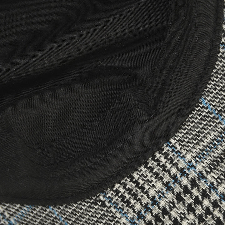 Plaid moderigtig og behagelig baret mænds og kvinders samme kasket