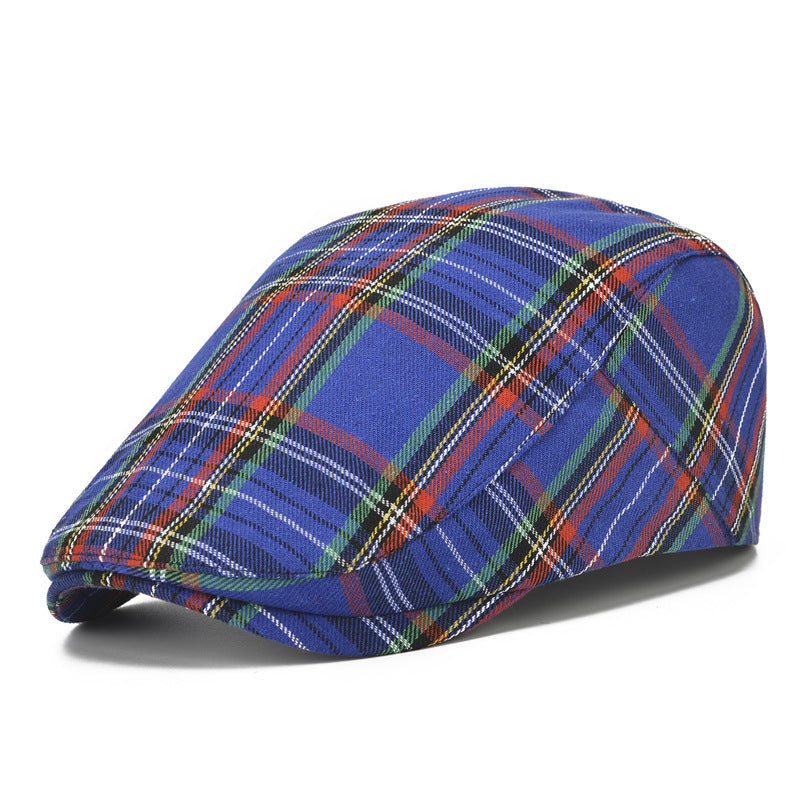 Efterårs plaid baret mænd