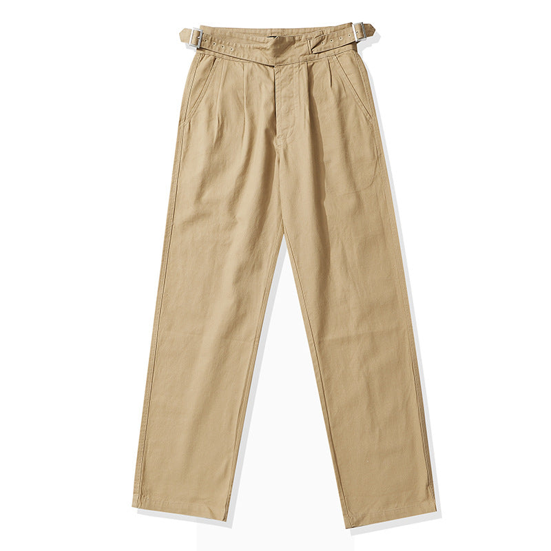 Gurkha Trousers Cotton Twill Taupe - 60
