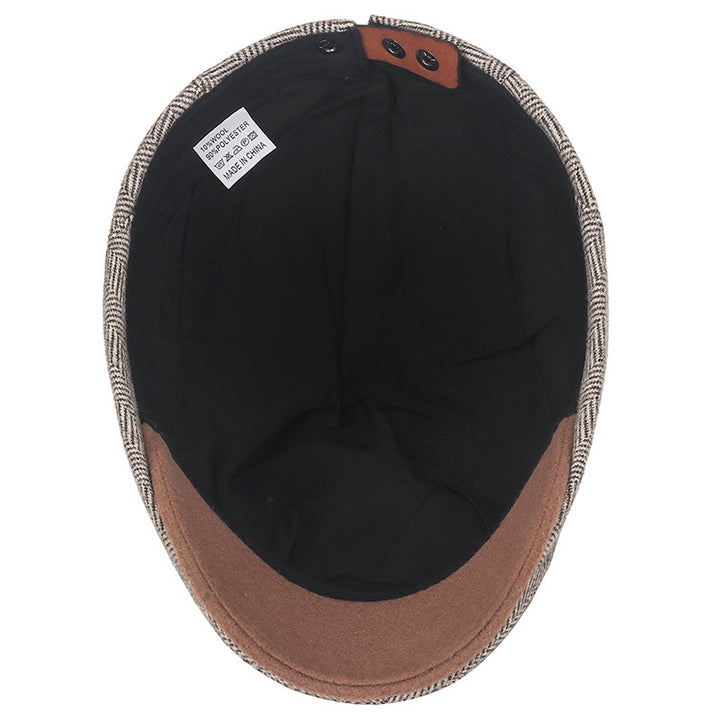 Vintage hoed winter literaire baret