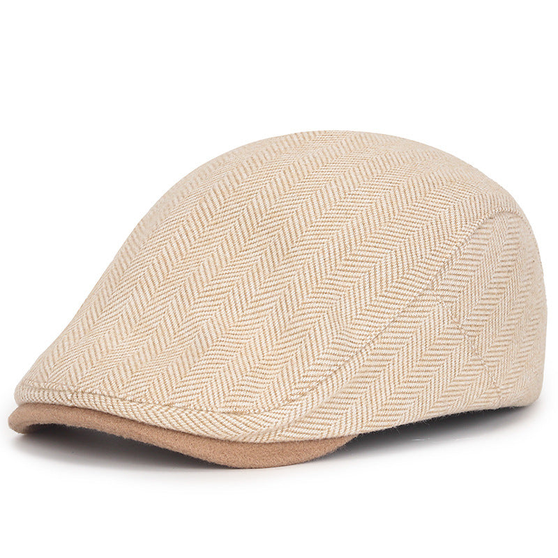 Vintage hoed winter literaire baret