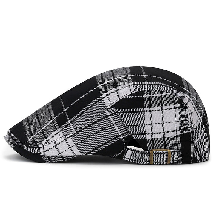 Farve plaid baskerhuer