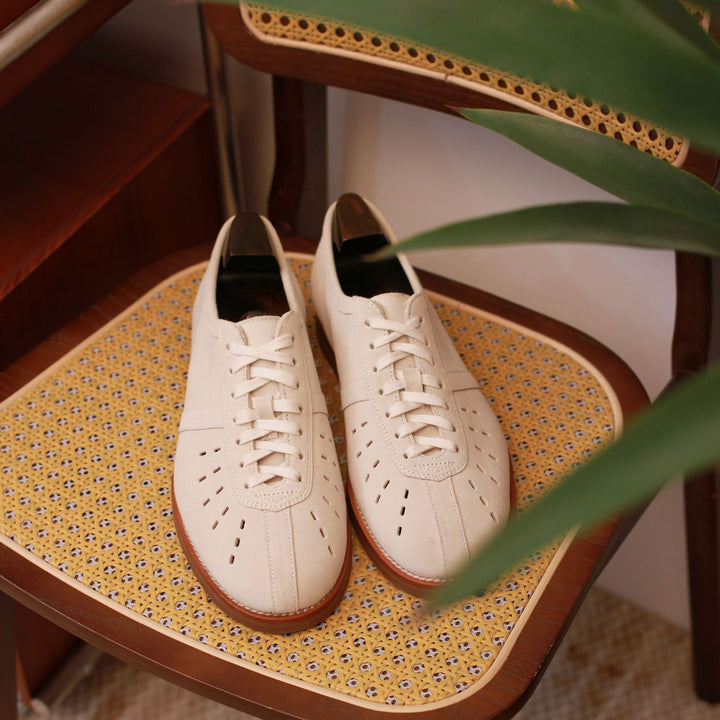 Mænds udskårne fritidssko komfortable jakkesæt sko