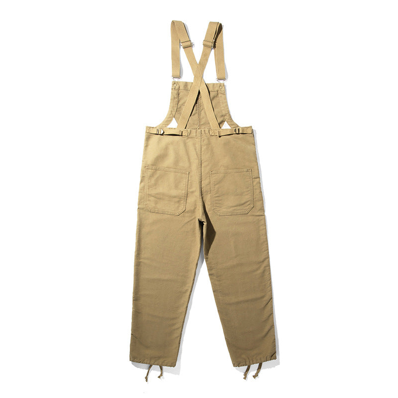 Herren-Cargo-Overall im Retro-Stil, lässig, Marineblau