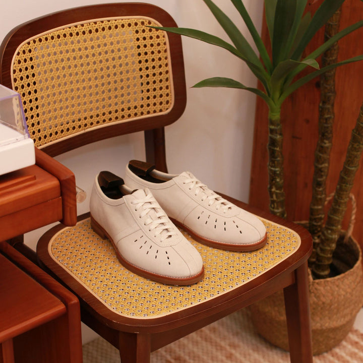 Mænds udskårne fritidssko komfortable jakkesæt sko