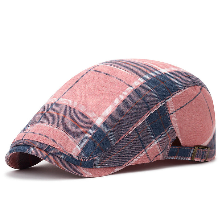 Farve plaid baskerhuer
