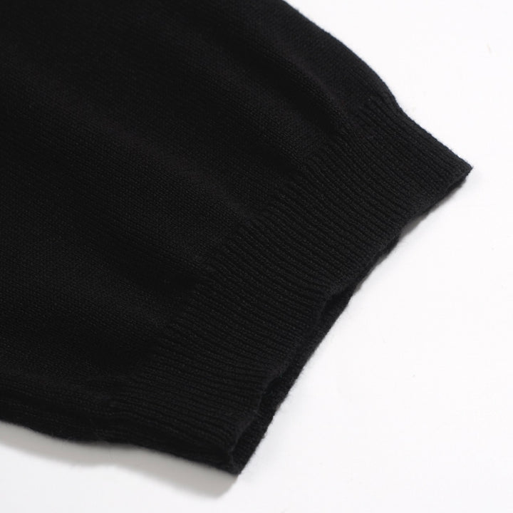 Men’s Retro Knit Shirt – Vintage Pink Button-Up Polo with Bird & Sunset Graphic