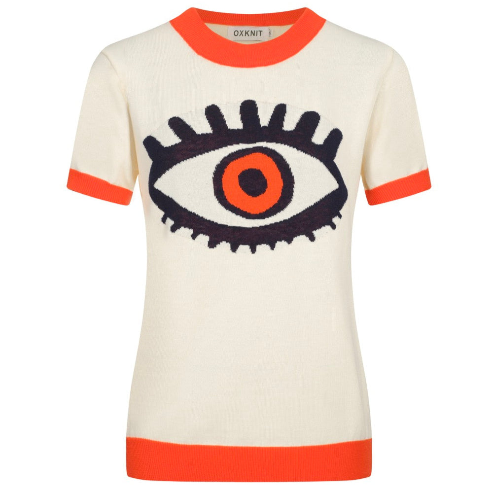 Women's Vintage Eye Catcher Knit Top – Retro 60s Inspired