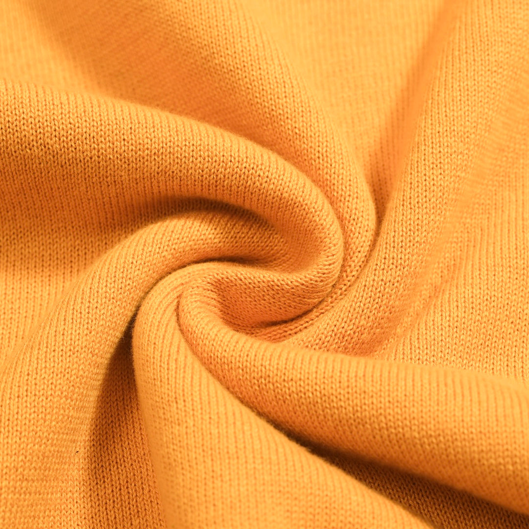 Men’s Retro Knit Polo – Vintage Color Block Shirt with Geometric Abstract Design