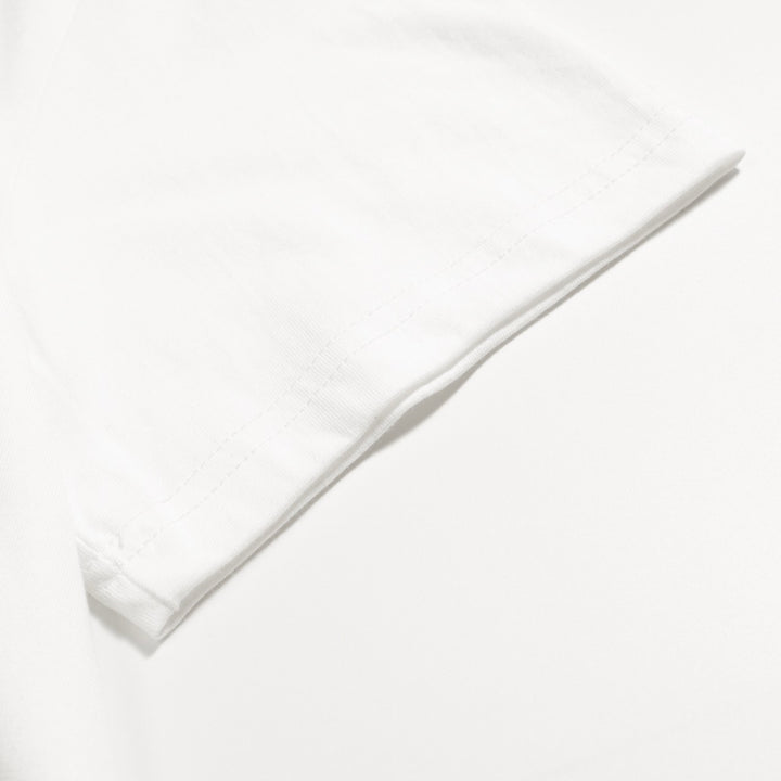 Women's White Leopard Cotton T-shirt