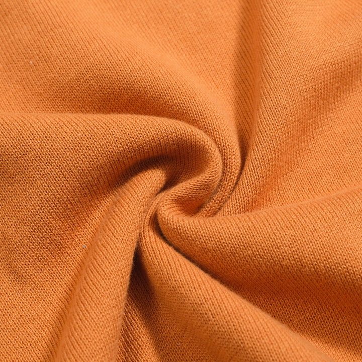 Men's Vintage Argyle Knit Polo – 70s Style Mustard Blue Diamond Shirt