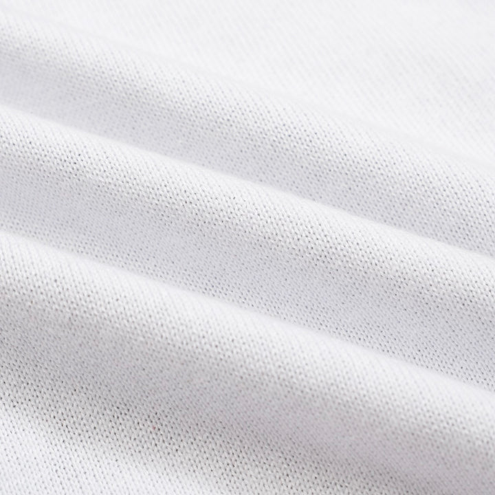 Men's red and white art vintage knit cardigan