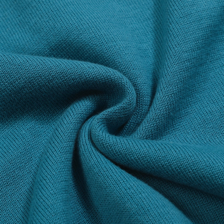 Veelkleurig gestreept kattengebreid heren-T-shirt, ontworpen door Lim Heng Swee