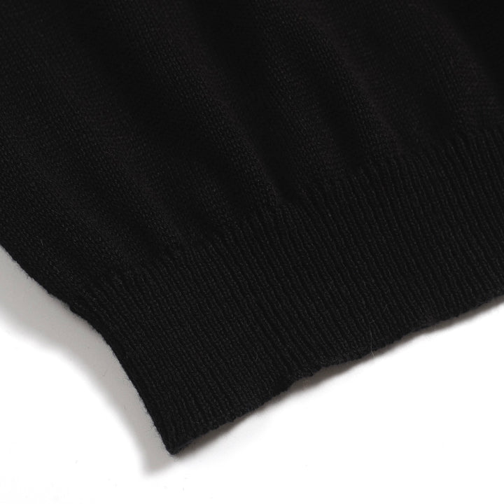 Traje de mando de camiseta de la manga negra para la manga de la manga de la mujer