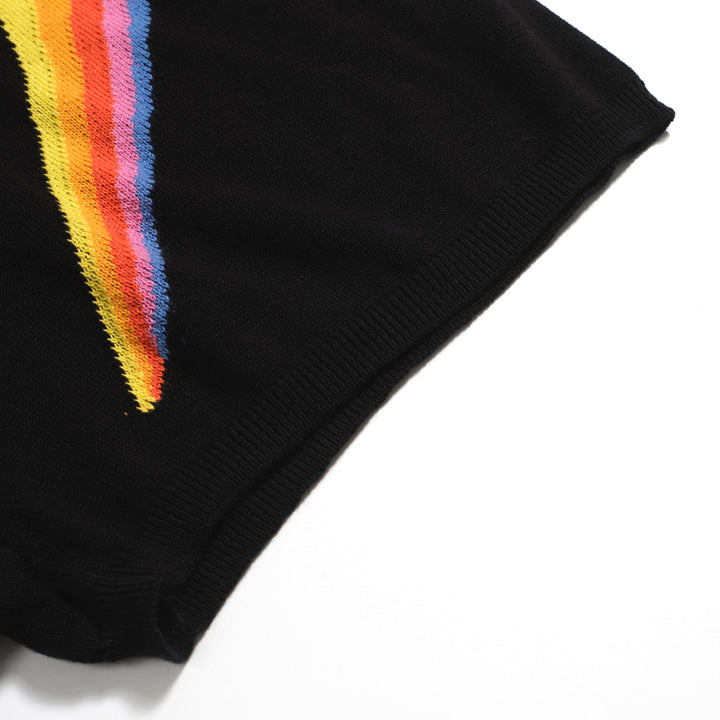 Traje de mando de camiseta de la manga negra para la manga de la manga de la mujer