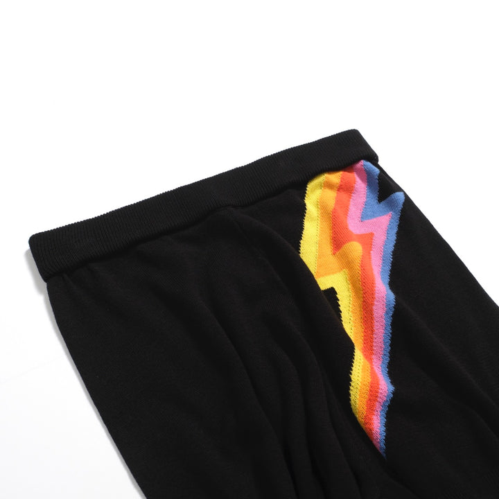Traje de mando de camiseta de la manga negra para la manga de la manga de la mujer