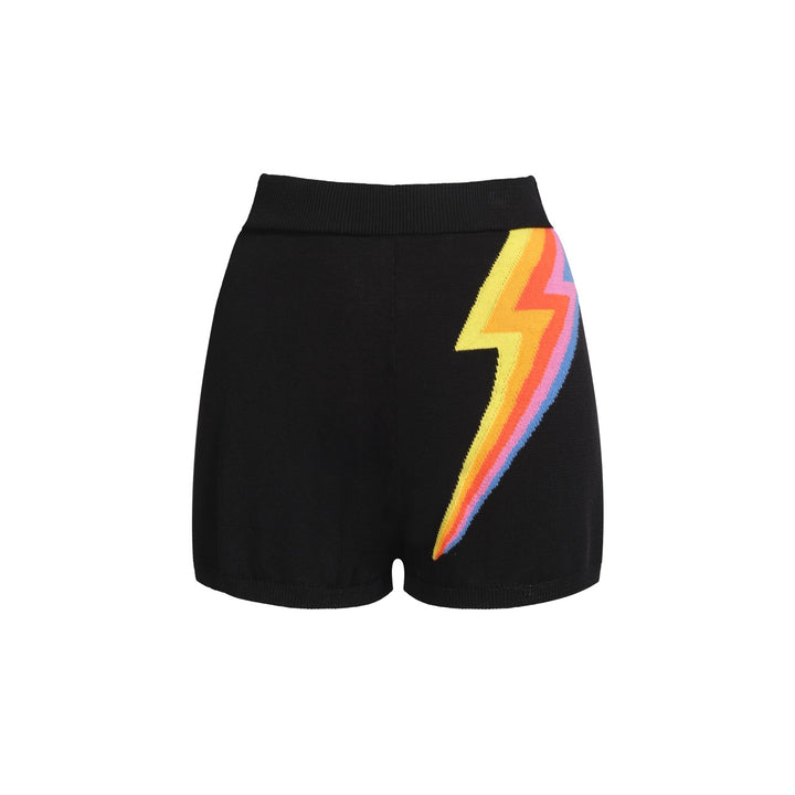 Traje de mando de camiseta de la manga negra para la manga de la manga de la mujer