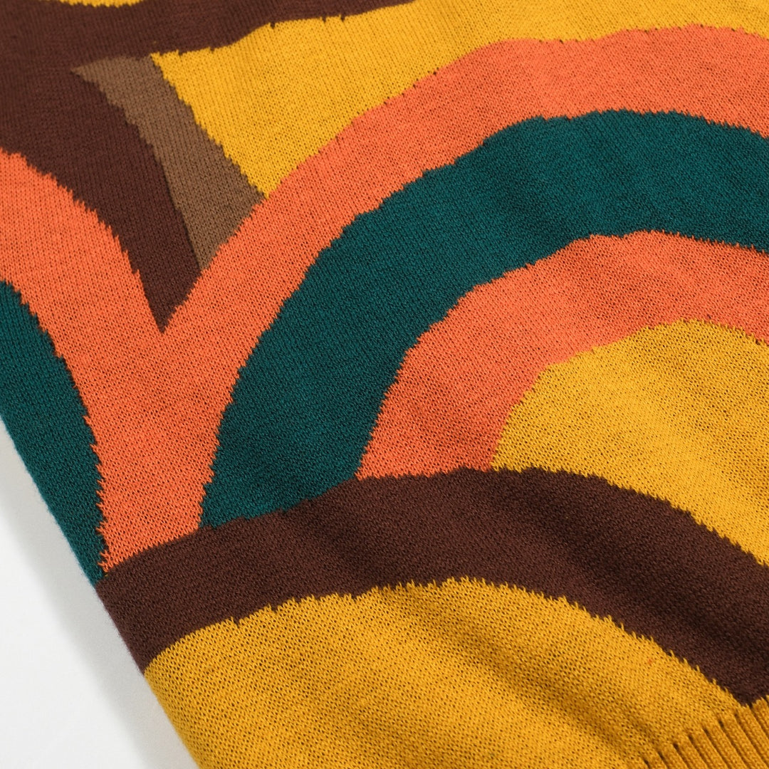 T-skjorte med skrå skulder i jacquard med blomster – kort størrelse