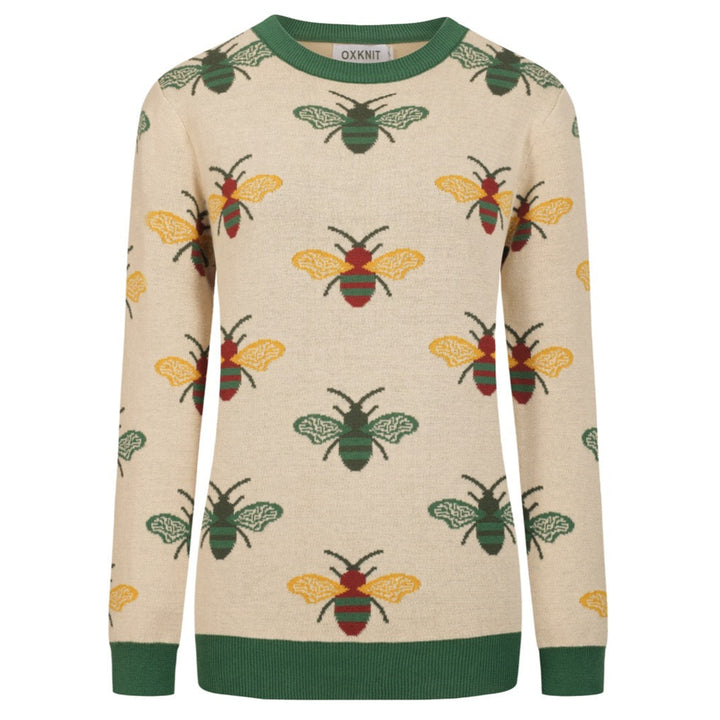 Women's green Bee vintage knitwear knitwear