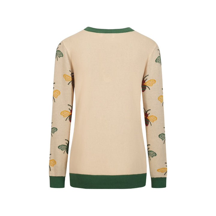 Women's green Bee vintage knitwear knitwear