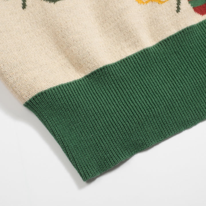 Women's green Bee vintage knitwear knitwear