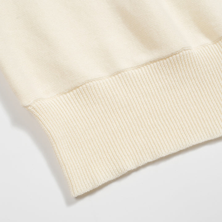 Women's vintage rainbow Jacquard stripes knitwear