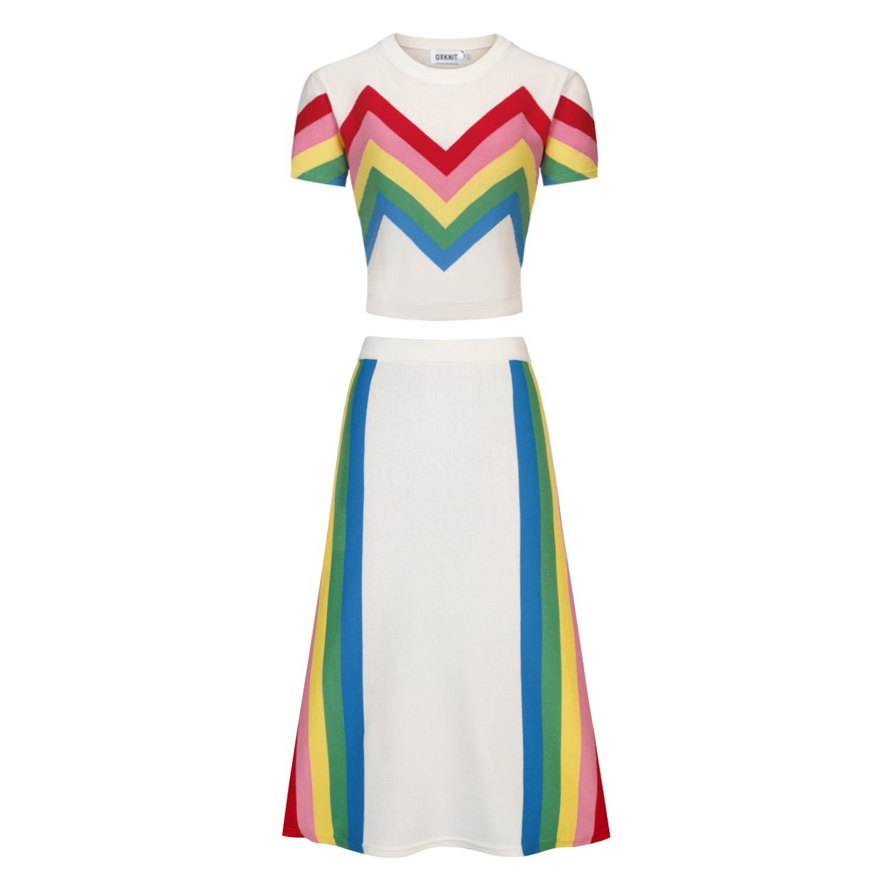 off white knit industrial dress MELVILLE KNIT DRESS