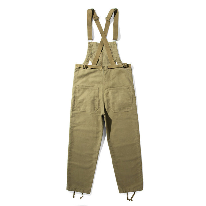 Herren-Cargo-Overall im Retro-Stil, lässig, Marineblau