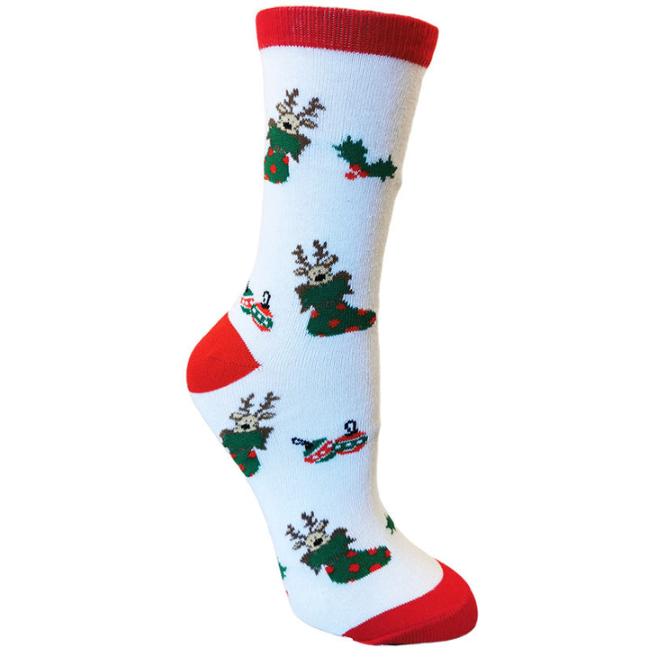 Christmas stockings new elk men's and women's stockings medium tube socks