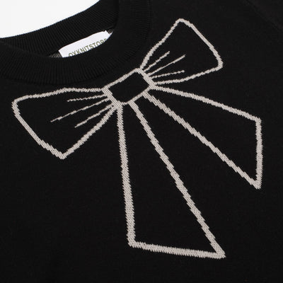 Women's Butterfly Knit Short-Sleeved T-Shirt