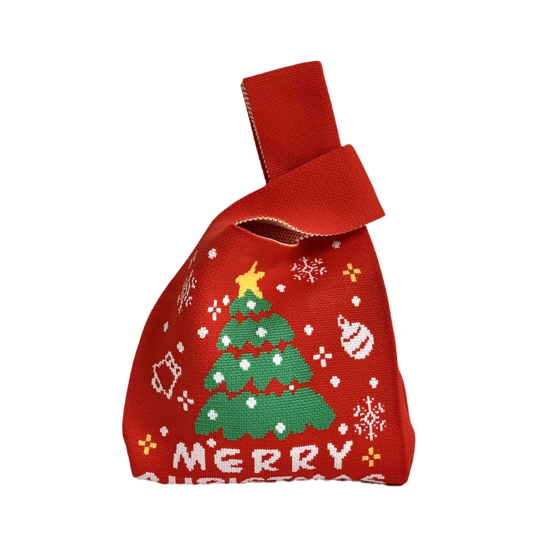 Weihnachtsgeschenktüte Strickweste Tasche Handtasche