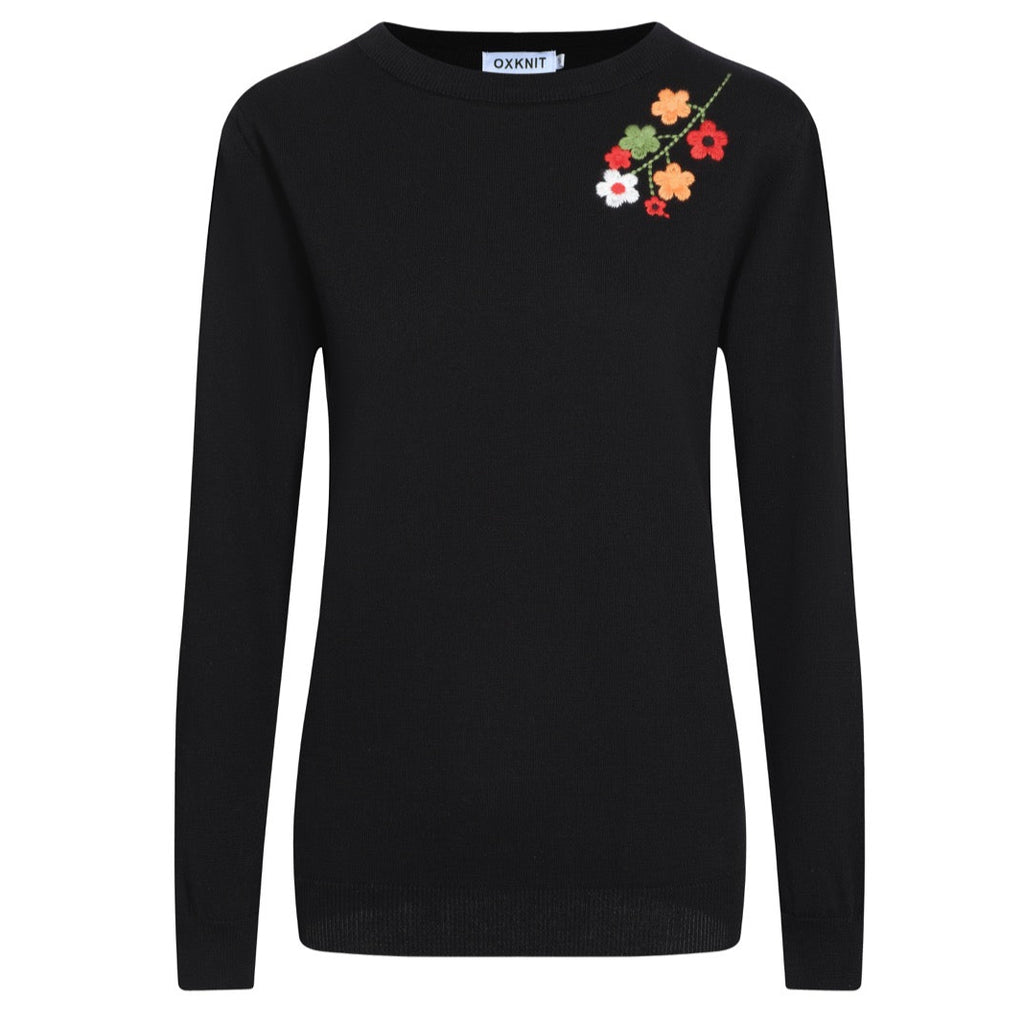 Vintage Embroidered Floral Sweater – Anna Sui
