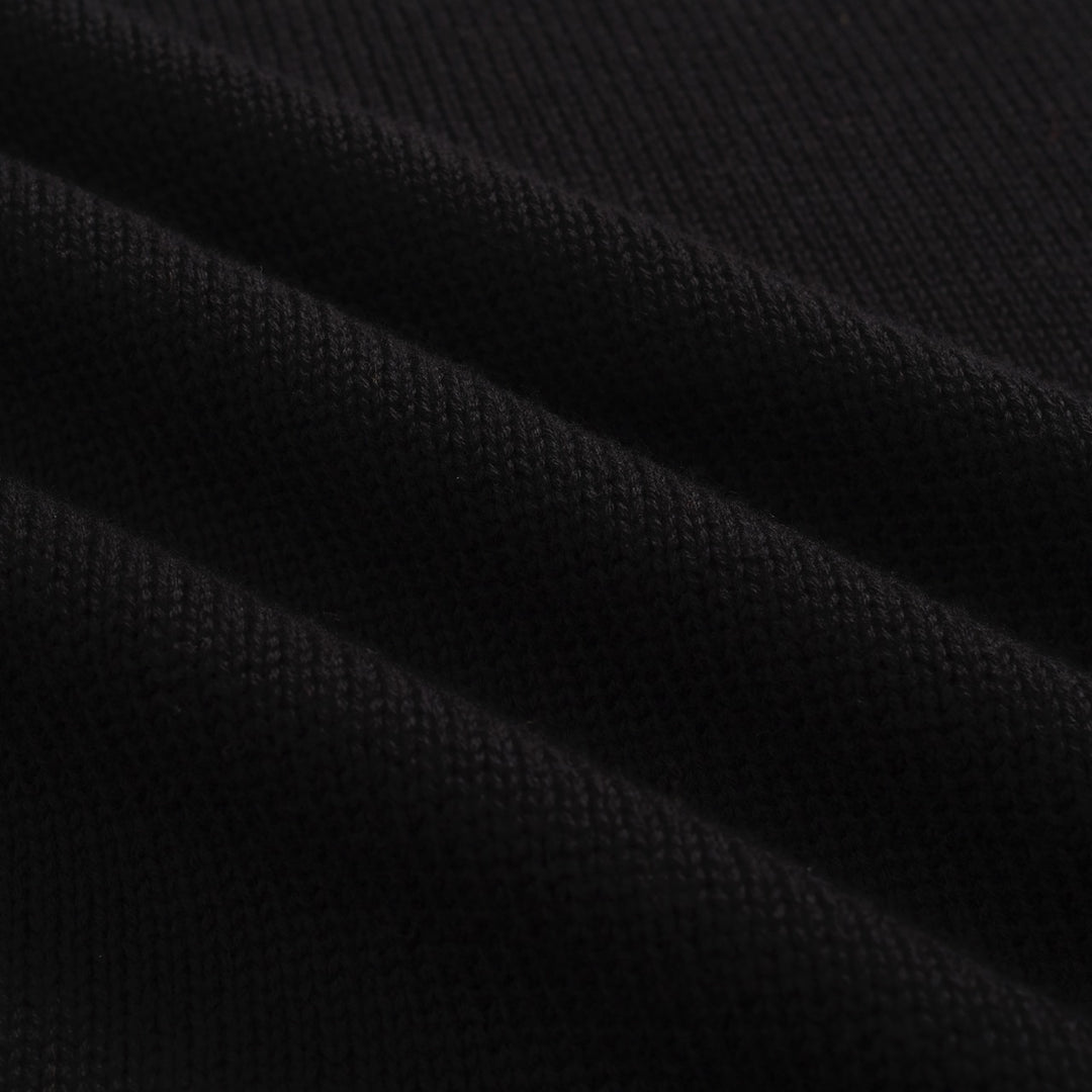 Women's black Lightning vintage cardigan long sweater