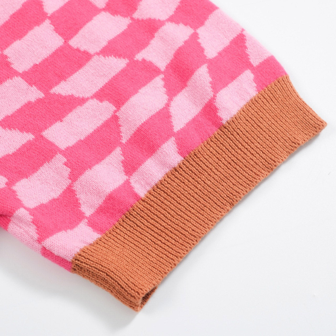 vector mosaic knit polo – YZ