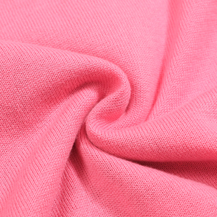 Women's rose dog jacquard shoulder knitwear