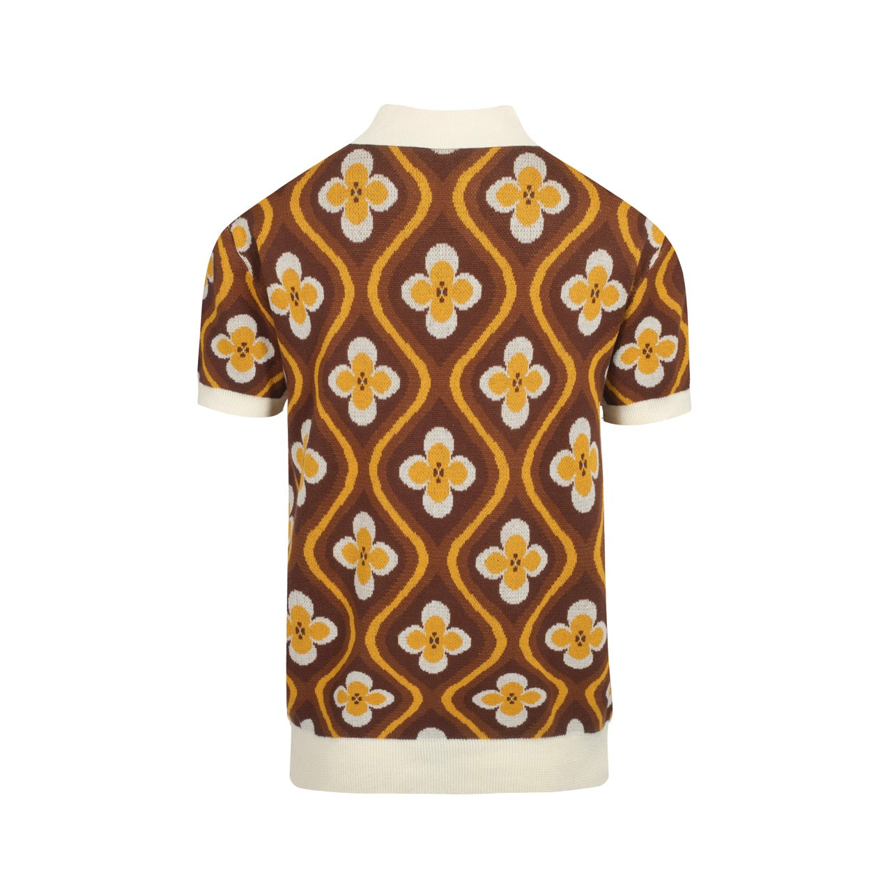 vector mosaic knit polo （BECK and CALL） Vector Mosaic Knit Polo (BECK and CALL)