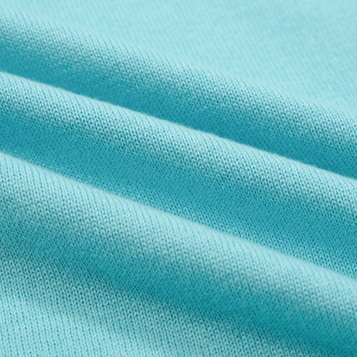 Men's sky blue striped collage cardigan