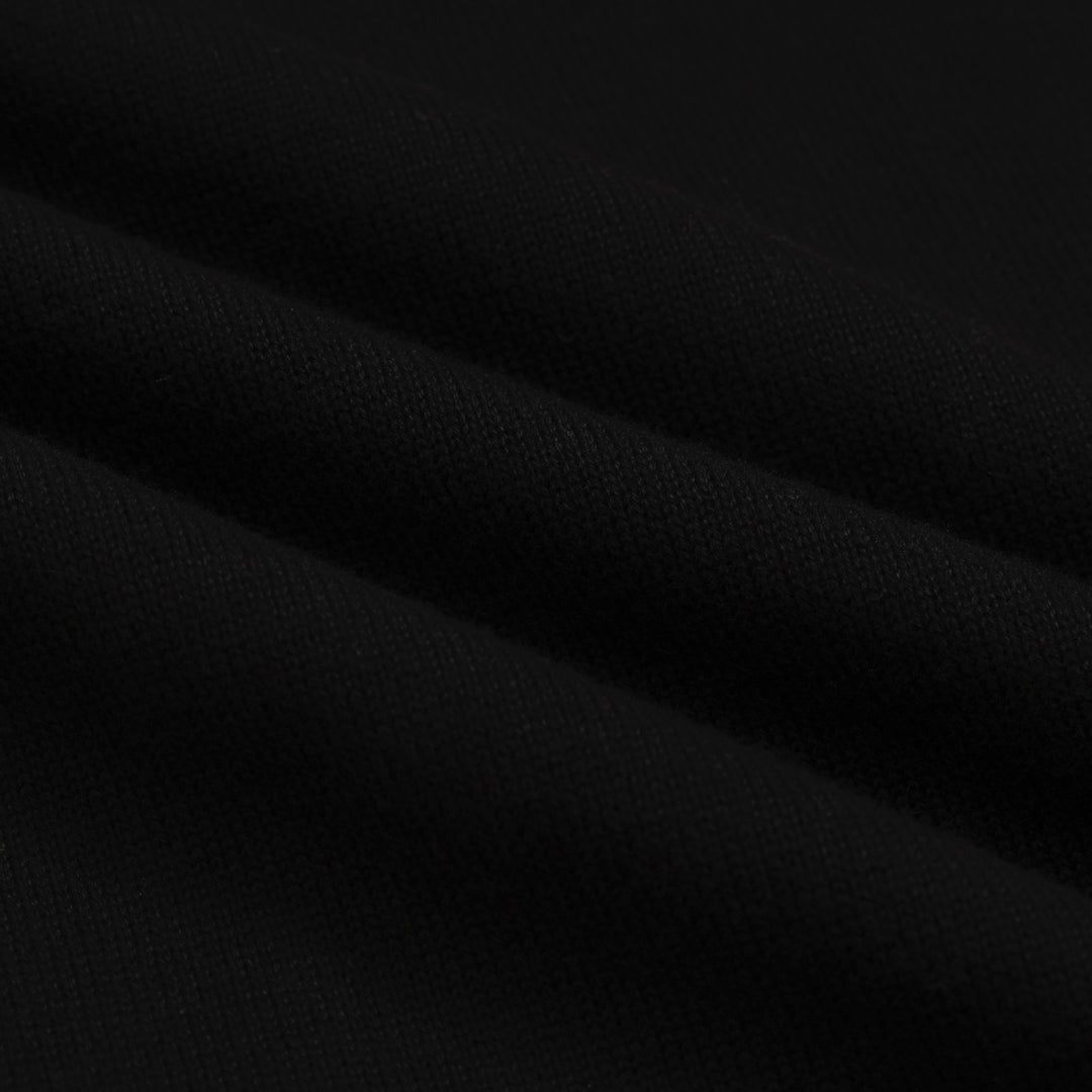 Cardigan à rayures en noir et blanc pour hommes