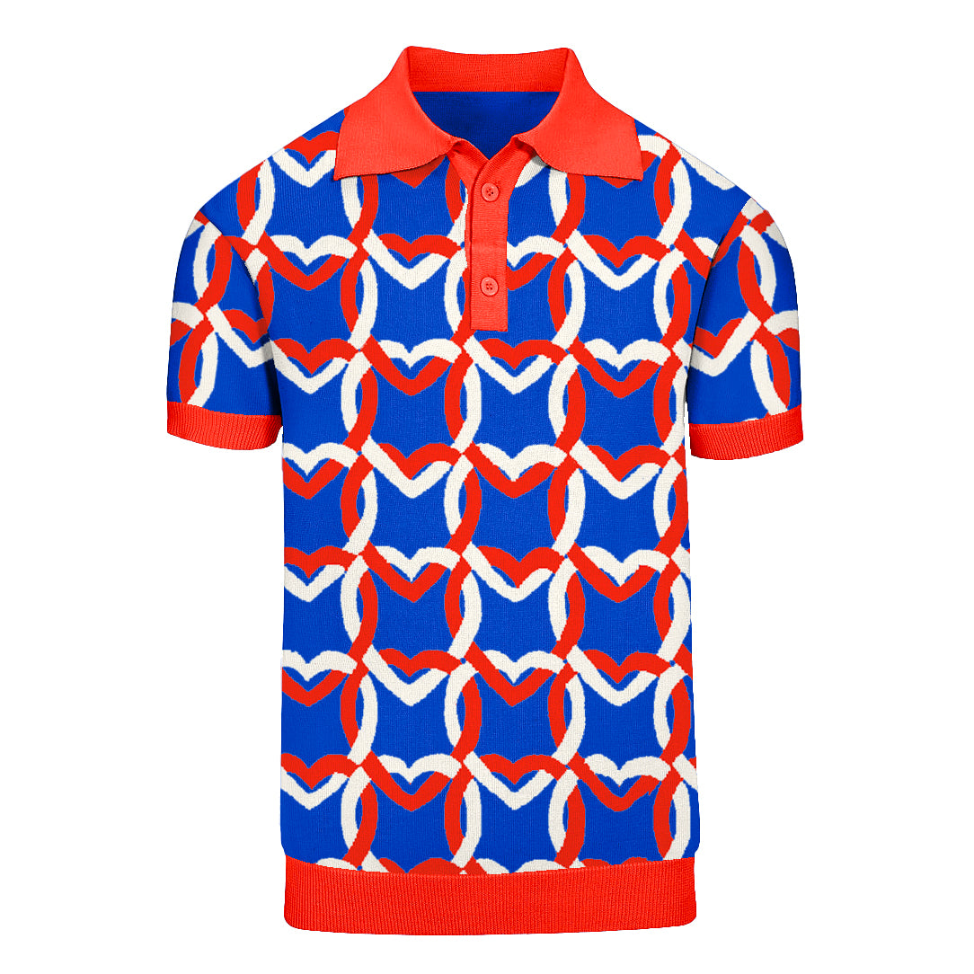 ok soon ポロニット Amazon.com: OXKNIT Men's Knitted Vintage Polo Shirt Casual