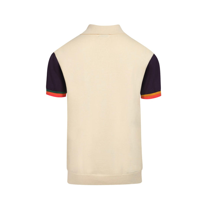 Cárdigan de rayas a rayas multicolores para hombres cárdigan