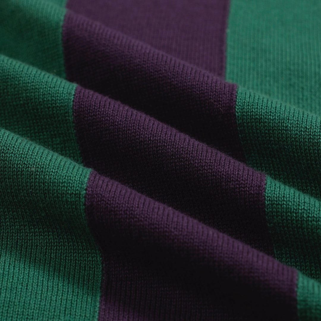 Cárdigan de rayas a rayas multicolores para hombres cárdigan