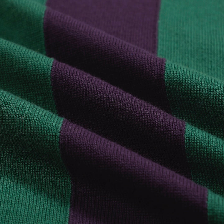 Cárdigan de rayas a rayas multicolores para hombres cárdigan
