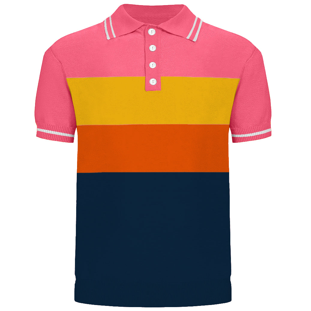 ok soon ポロニット Amazon.com: OXKNIT Men's Knitted Vintage Polo Shirt Casual