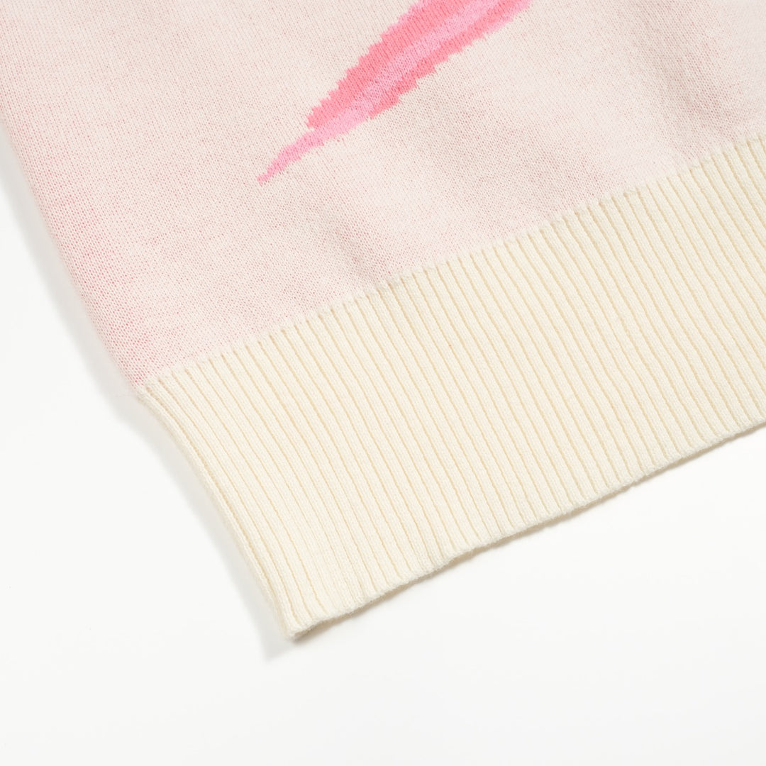 Γυναικείο μπλουζάκι πλεκτή ωμοπλάτη σε λευκό βερίκοκο - κοντή έκδοση