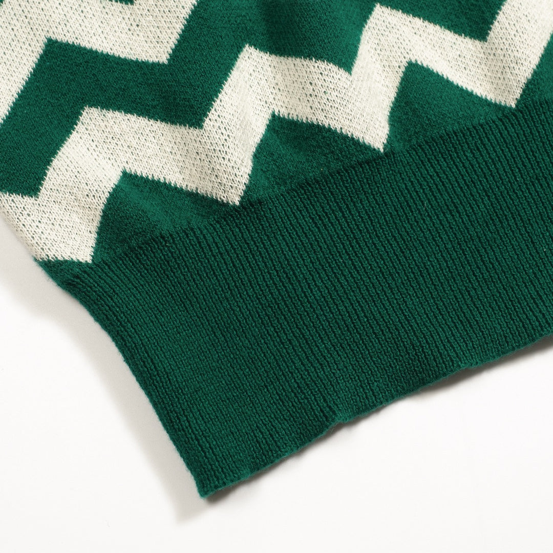 Women's bow knitted vintage T-shirt