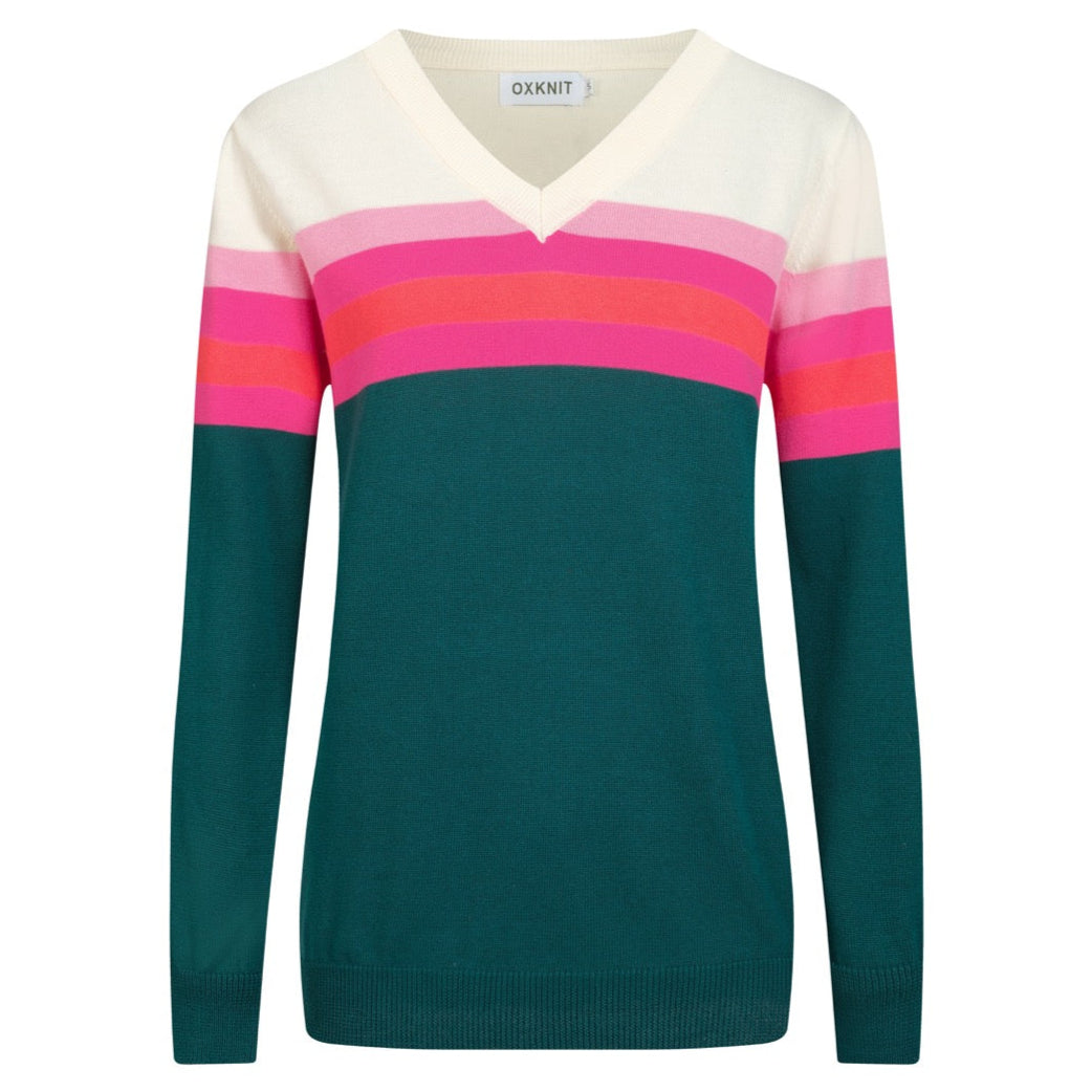 Women V-Neck – OXKnit