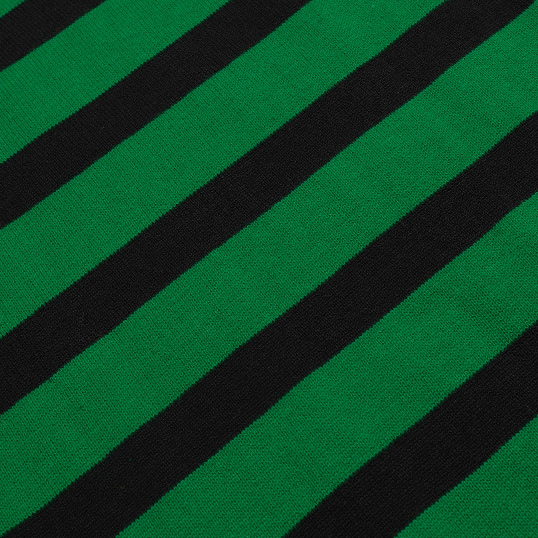 Women's vintage green jacquard collage knitwear