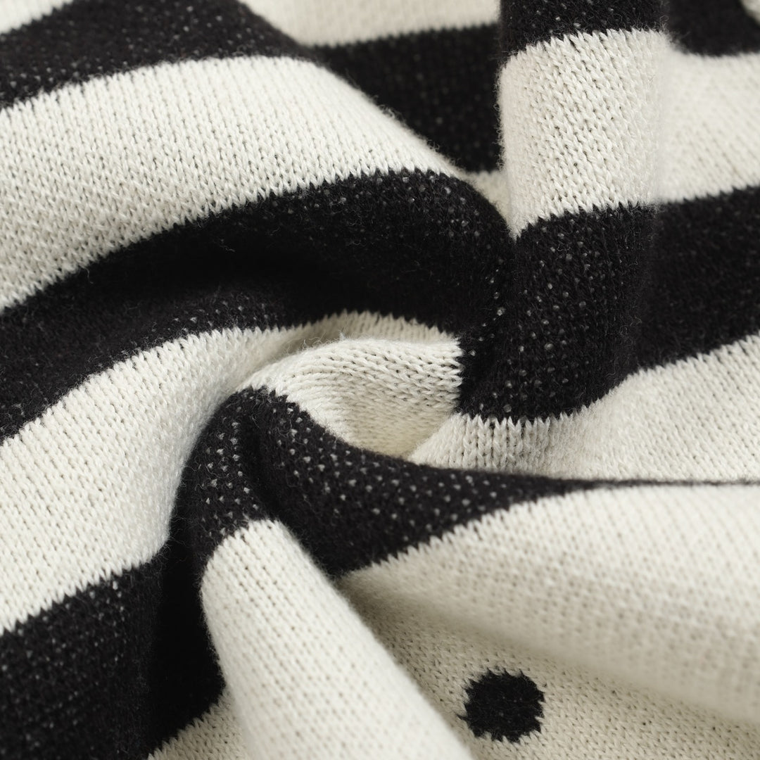 Vitrandig fågelkonstjacka för herr i jacquard