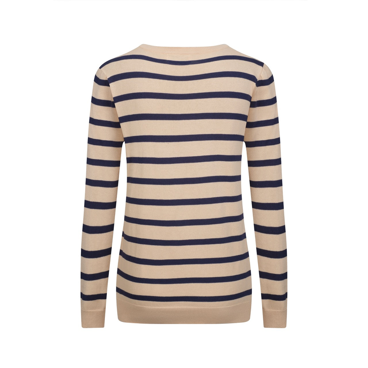 Women's striped vintage embroidered cat knitwear – OXKnit