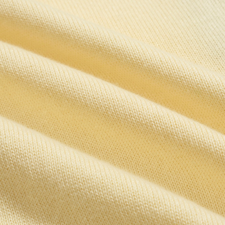 Women's apricot kitten vintage jacquard cardigan